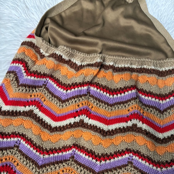 SO Crochet Halter Mini Dress 🧡 - Picture 10 of 12